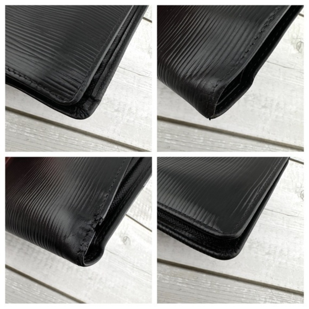 AUTHENTIC Louis Vuitton Marco Wallet. Previously owned. Color: Black. - Picture 7 of 15